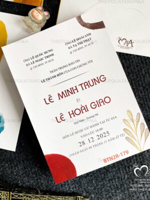 Thiệp cưới BTN2R 179 2