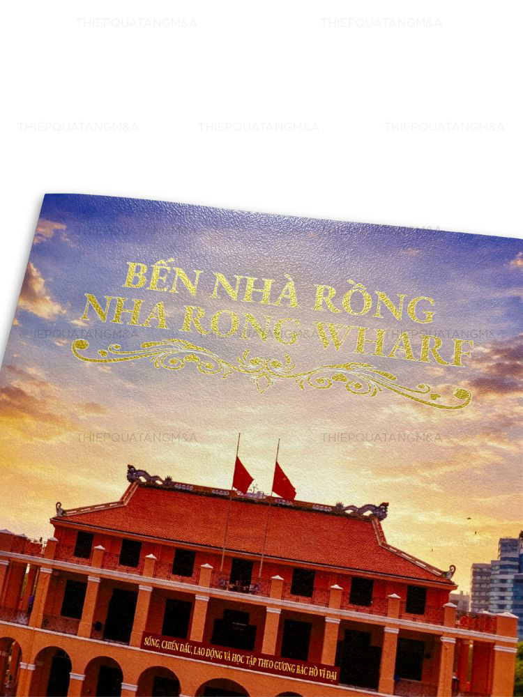 Thiệp pop up Bến Nhà Rồng - Ảnh 13