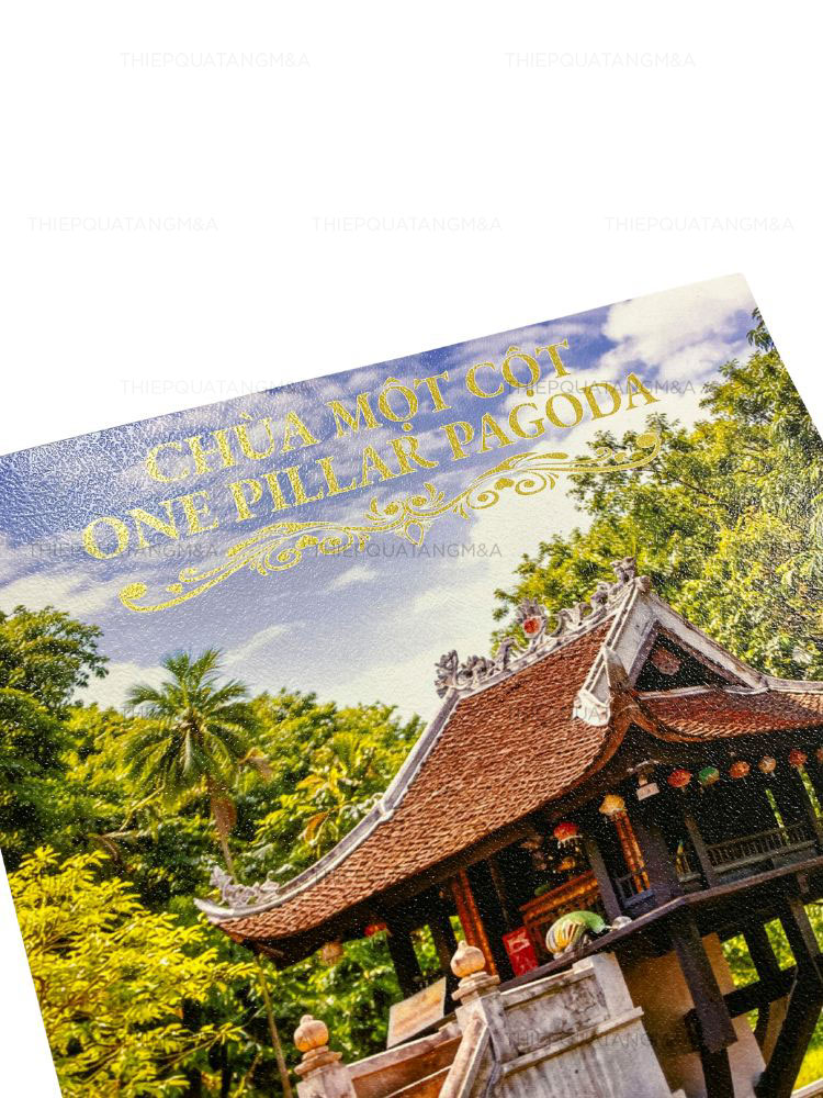 Thiệp pop up Chùa Một Cột - Ảnh 13