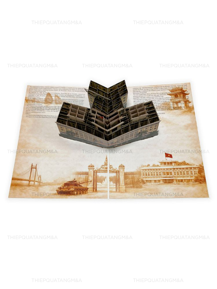 Thiệp pop up Dinh Độc Lập - Ảnh 7