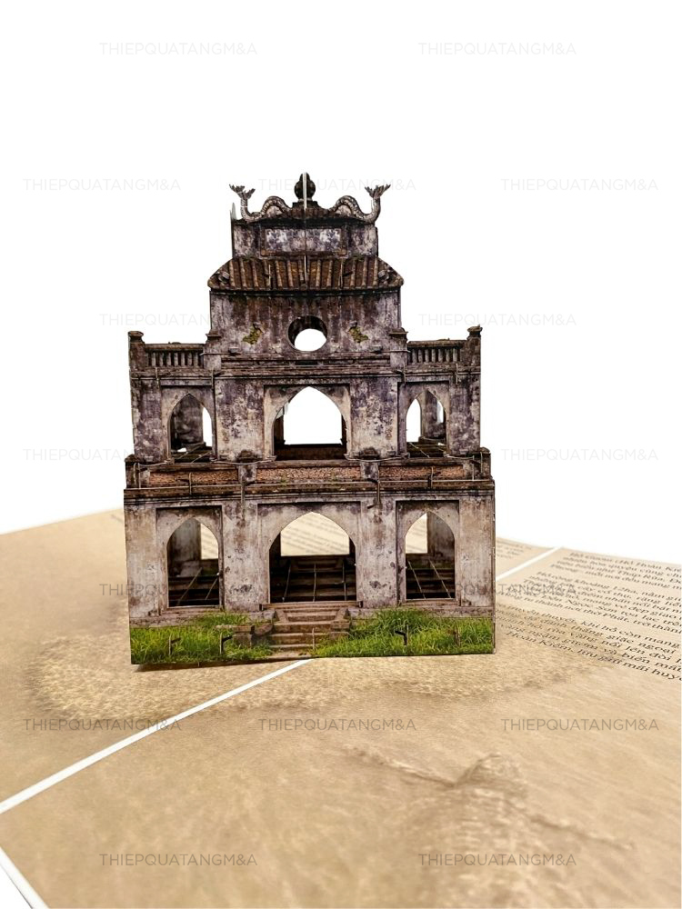 Thiệp pop up Hồ Hoàn Kiếm (Hồ Gươm) - Ảnh 7