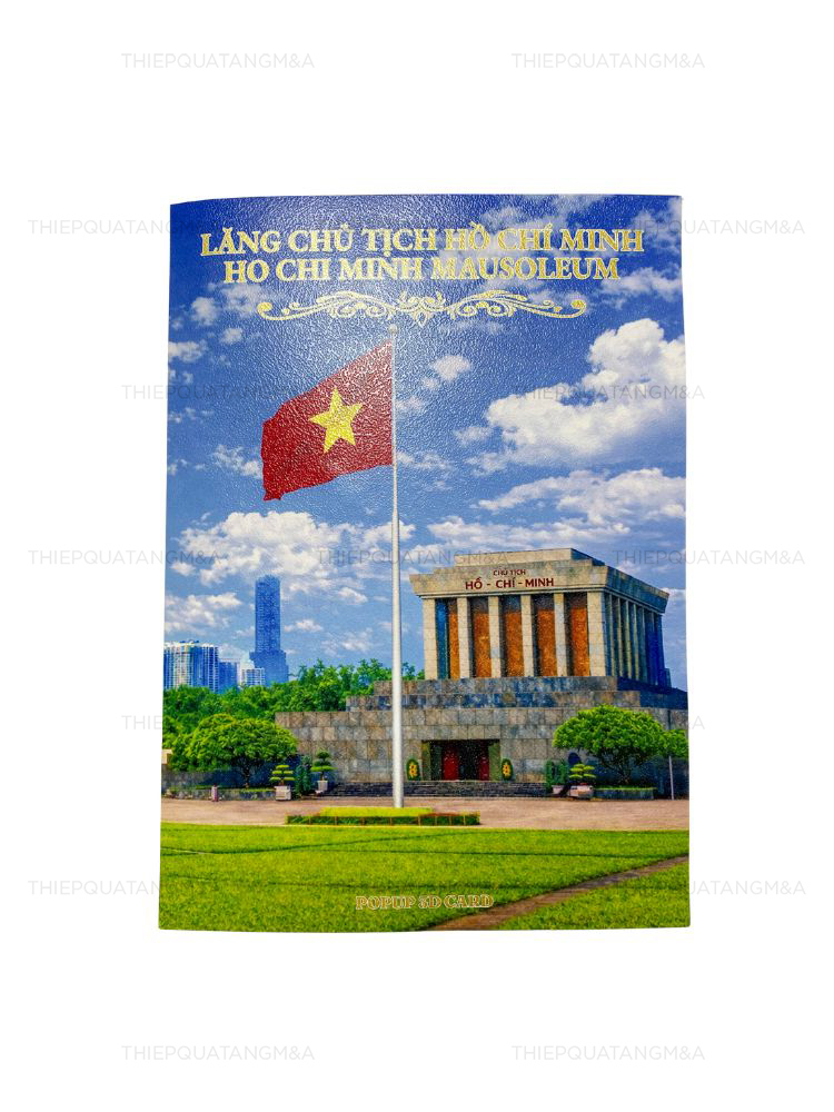 Thiệp pop up Lăng Chủ tịch Hồ Chí Minh - Ảnh 3