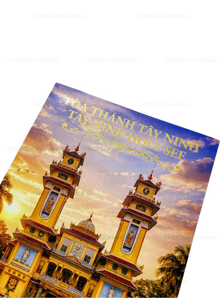 Thiệp pop up Tòa Thánh Tây Ninh - Ảnh 6