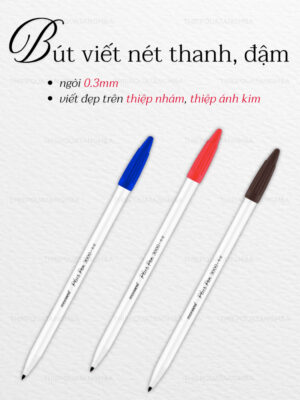 Bút viết thiệp cưới nét thanh nét đậm, ngòi 0.3mm