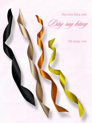 Dây ruy băng (khổ rộng 2cm)
