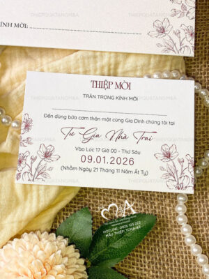 Thiệp thân mật