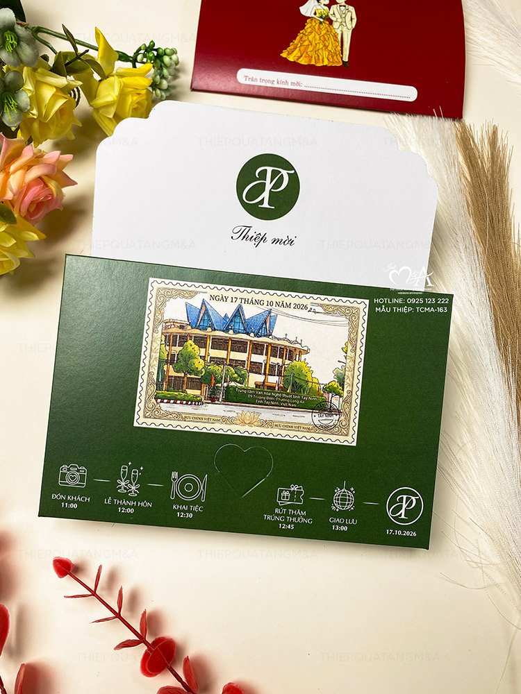 Thiệp cưới TCMA 163 3