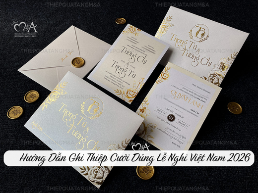 Ghi thiệp cưới