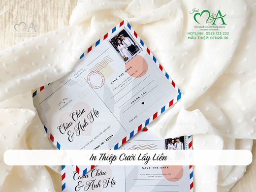 in thiệp cưới lấy liền