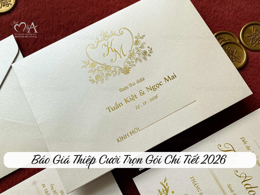 thiệp cưới trọn gói