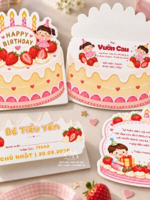 Thiệp thôi nôi mã TTN BĐB 06