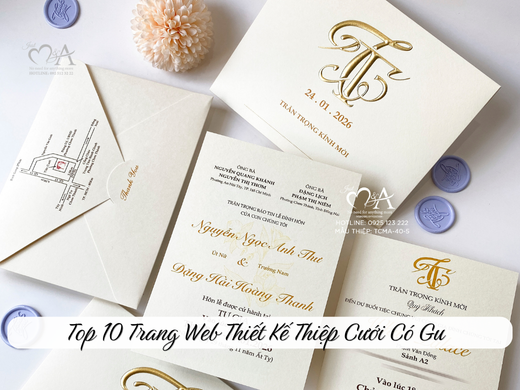Thiết kế thiệp cưới