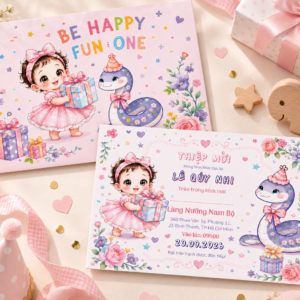Thiệp thôi nôi mã TTN BTN1RL 06