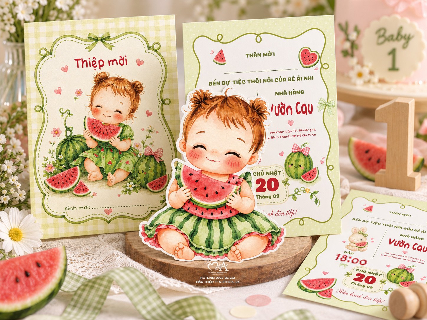 Thiệp thôi nôi mã TTN BTN2RL 03 3