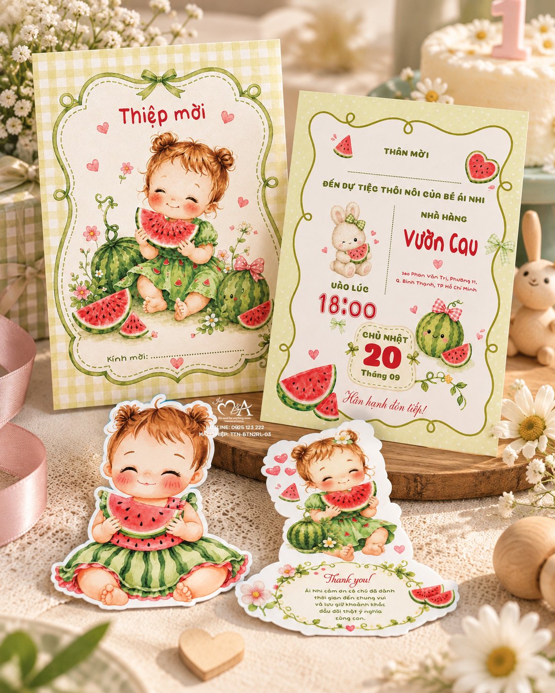 Thiệp thôi nôi mã TTN BTN2RL 03