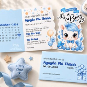 Thiệp thôi nôi mã TTN BTN2RL 04 2