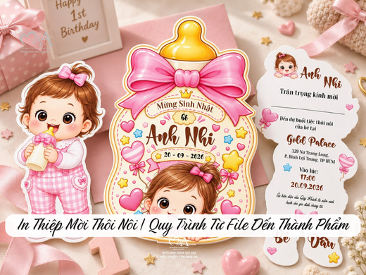 in thiệp mời thôi nôi